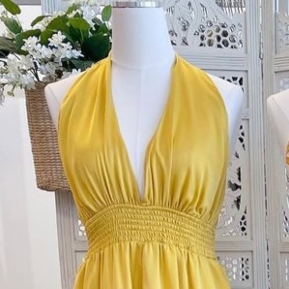 Open back, halter, romper - Picture 1 of 7